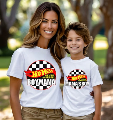Mama and mini T-shirts boy mama