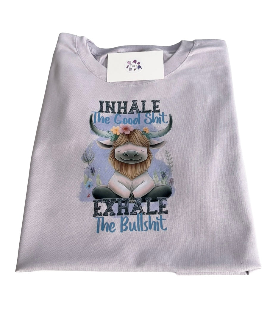 Inhale exhale tshirt