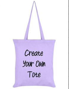 Lilac tote bag