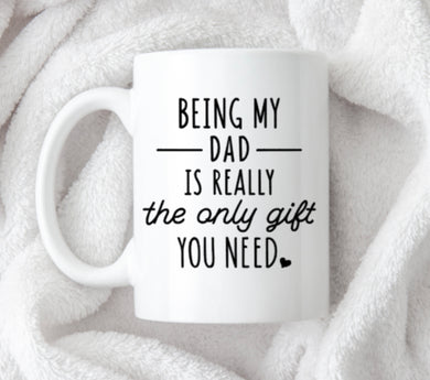 Being my dad mug