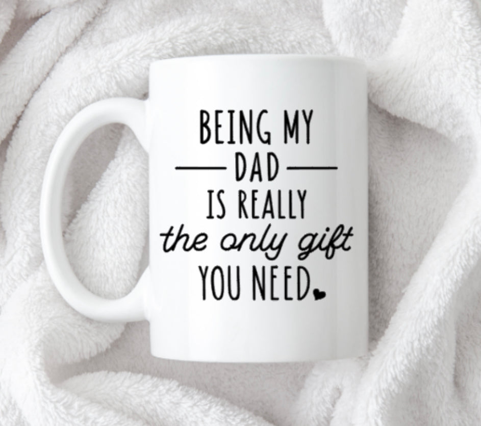 Being my dad mug