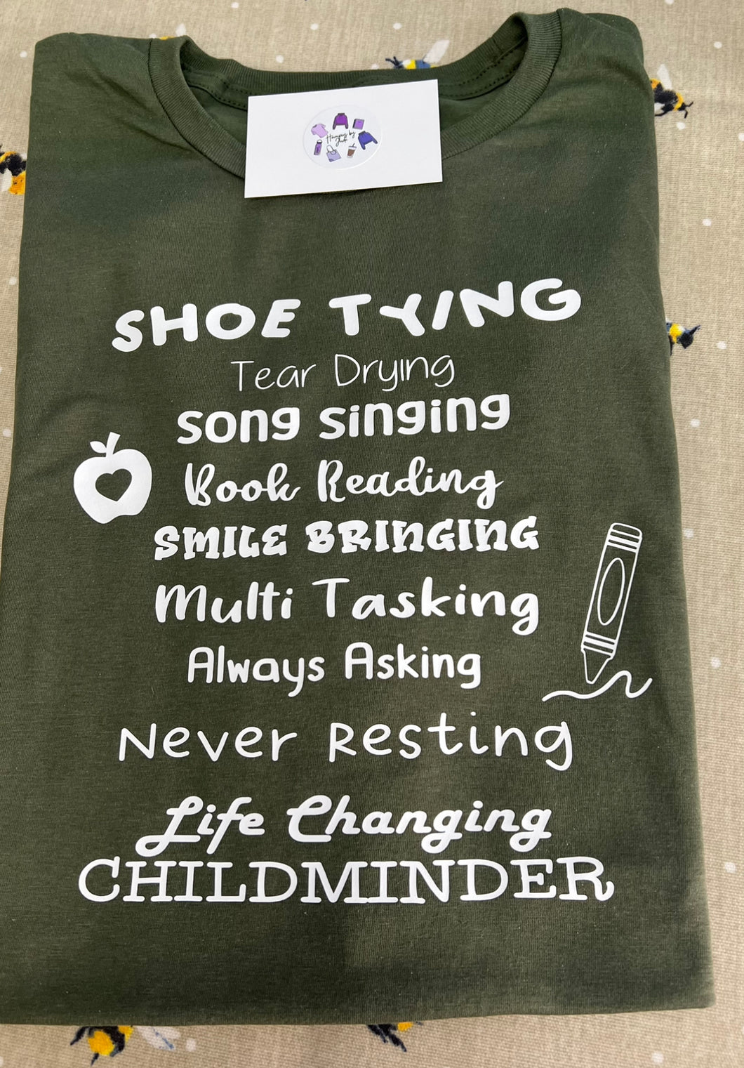 Childminder comedy tshirt