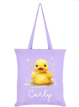 Load image into Gallery viewer, Lilac tote bag