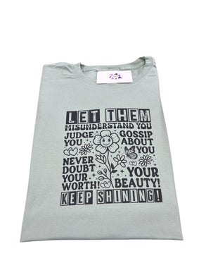 Let them tshirt