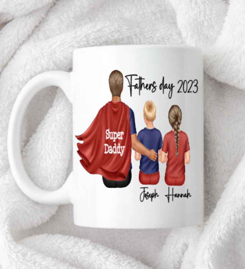 Super dad mug