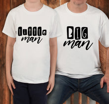 Load image into Gallery viewer, Daddy and me matching tshirt sets