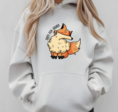 Zero fox given hoodie