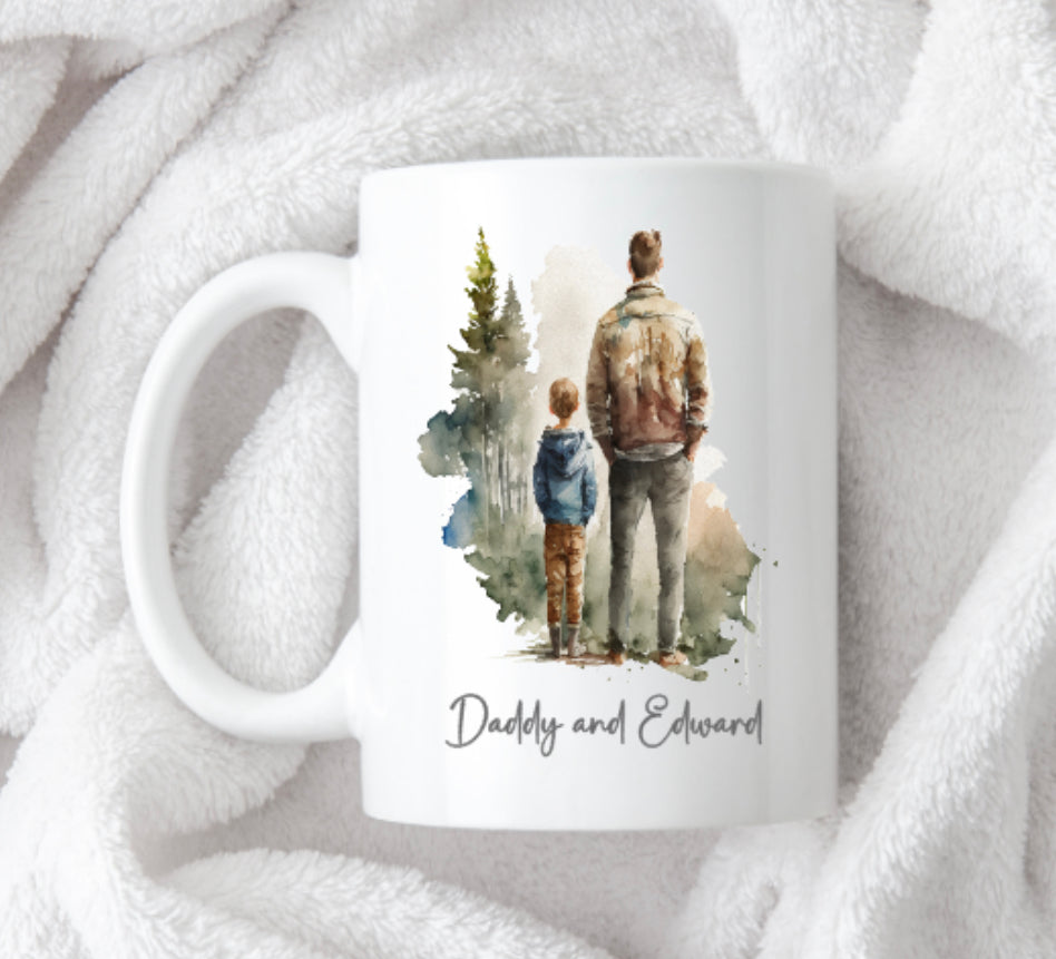 Daddy and me mug