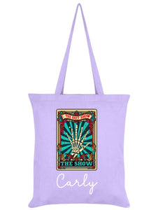 Lilac tote bag