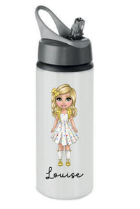 Childrens personalised character drinking bottles