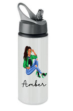 Load image into Gallery viewer, Girls personalised stainless steel bottle