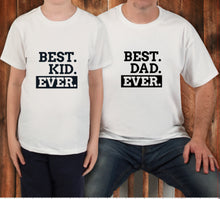 Load image into Gallery viewer, Daddy and me matching tshirt sets