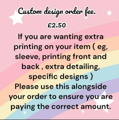Custom design order free