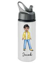 Load image into Gallery viewer, Childrens personalised character drinking bottles