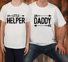 Load image into Gallery viewer, Daddy and me matching tshirt sets