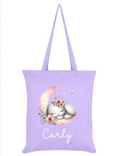 Load image into Gallery viewer, Lilac tote bag