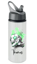 Load image into Gallery viewer, Football boots stainless steel bottle design