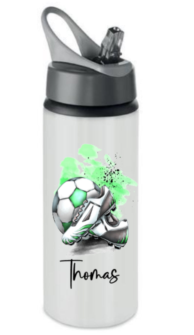 Football boots stainless steel bottle design