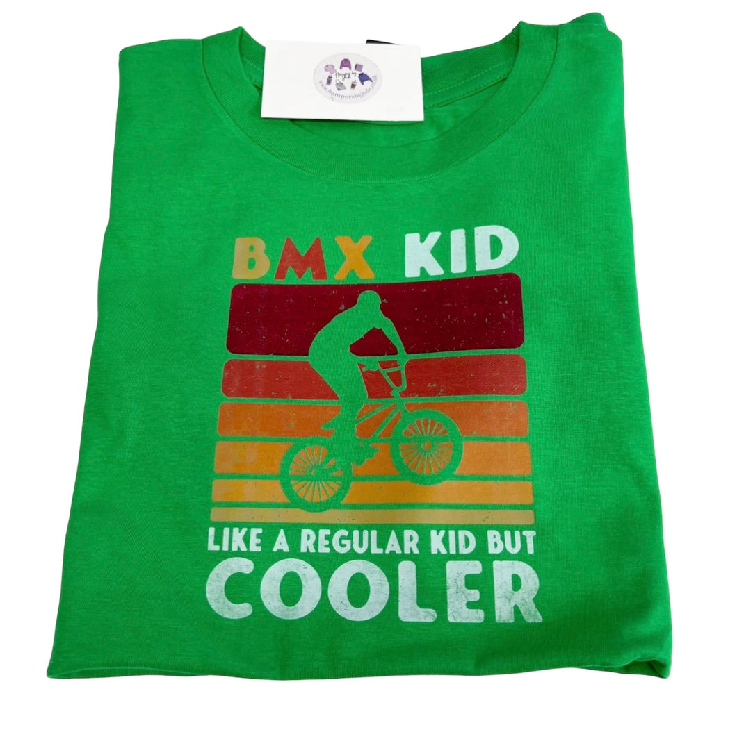 Bmx kid tshirt