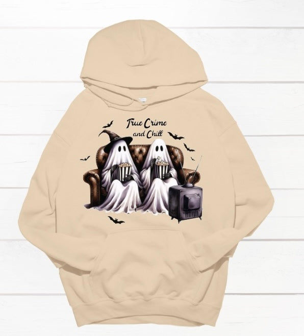 True crime and chill hoodie