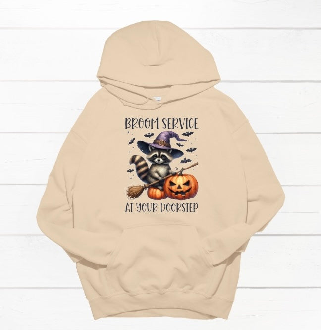 Broom service at your doorstep hoodie