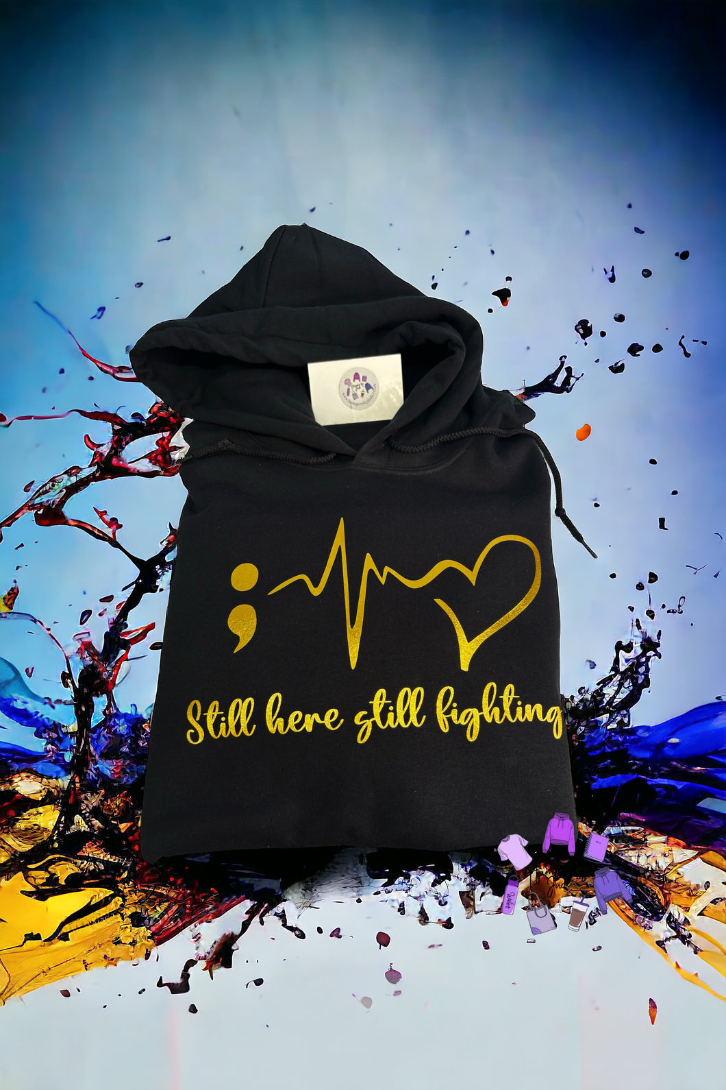 Still here still fighting hoodie