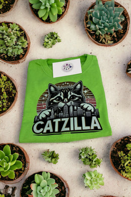 Catzilla tshirt