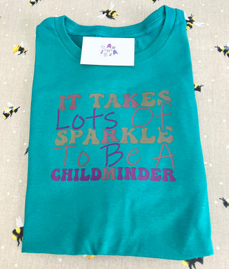 It takes a lot of sparkle to be a a childminder