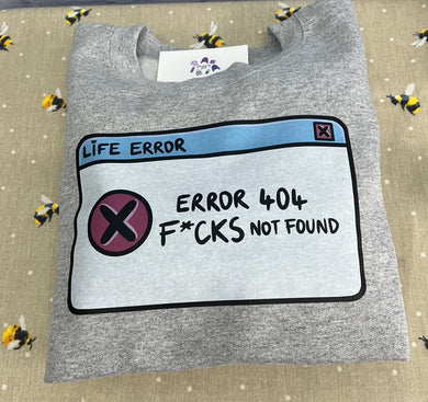 Life error sweater