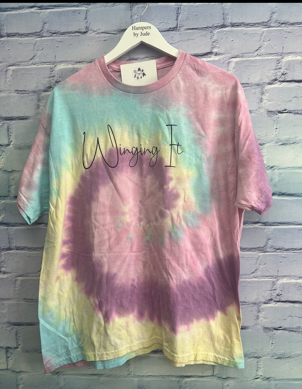 Winging it tie die