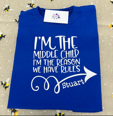 I’m the middle child tshirt