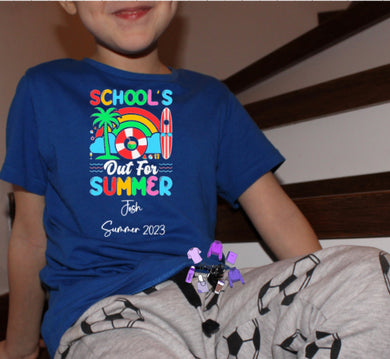Schools out for summer T-shirts