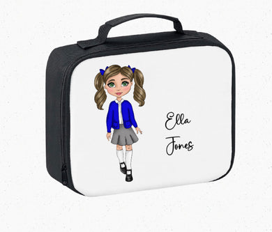 Back to school lunch bag girls version