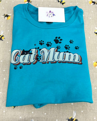 Cat mum tshirt