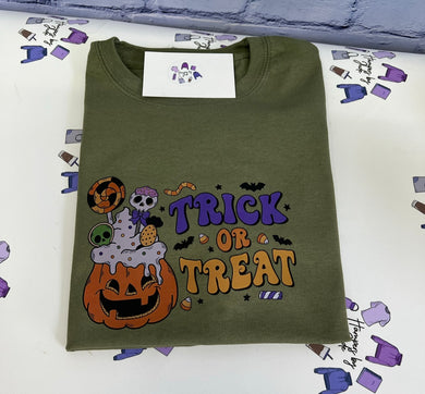 Trick or treat tshirt