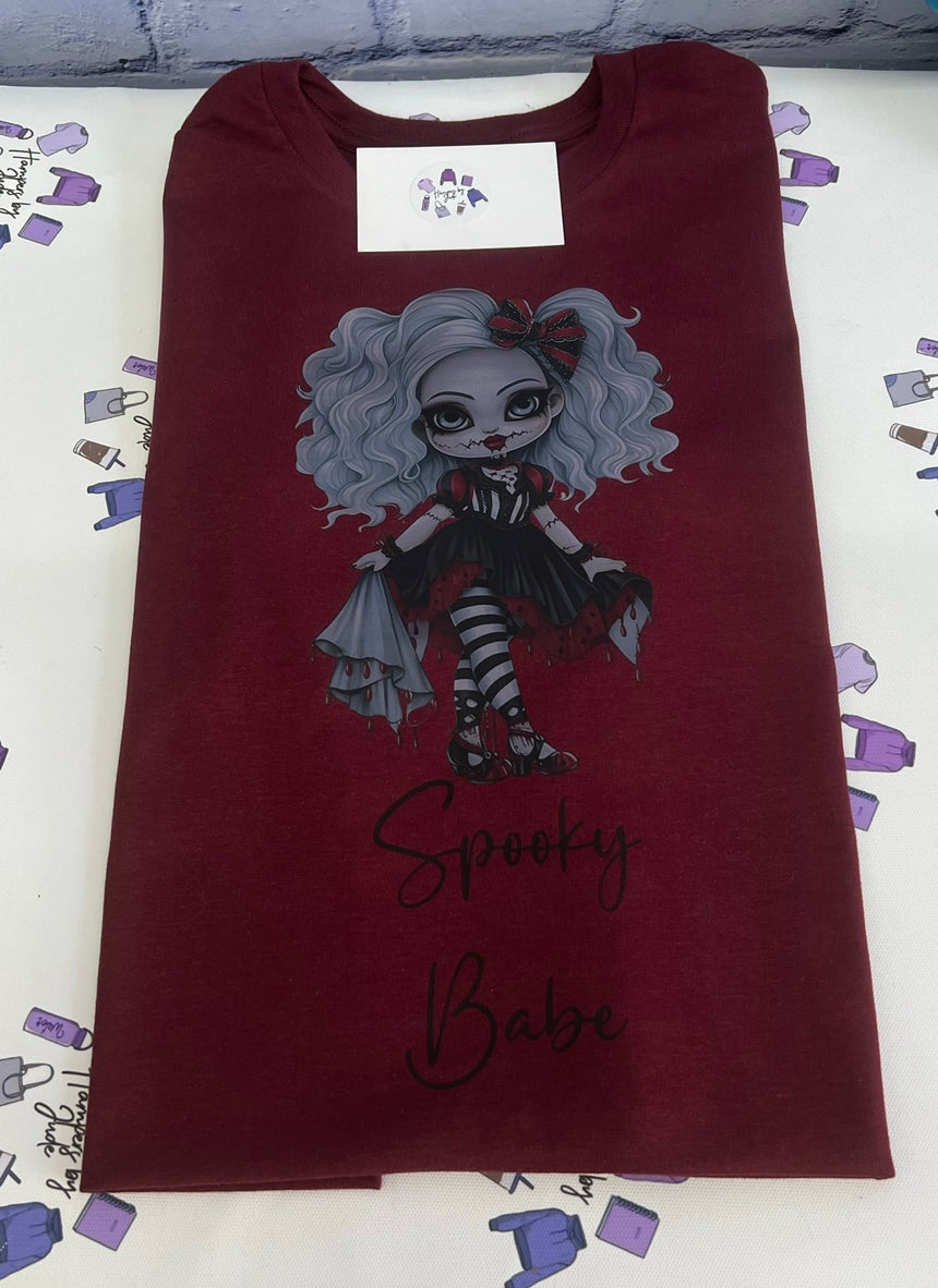 Spooky babe tshirt