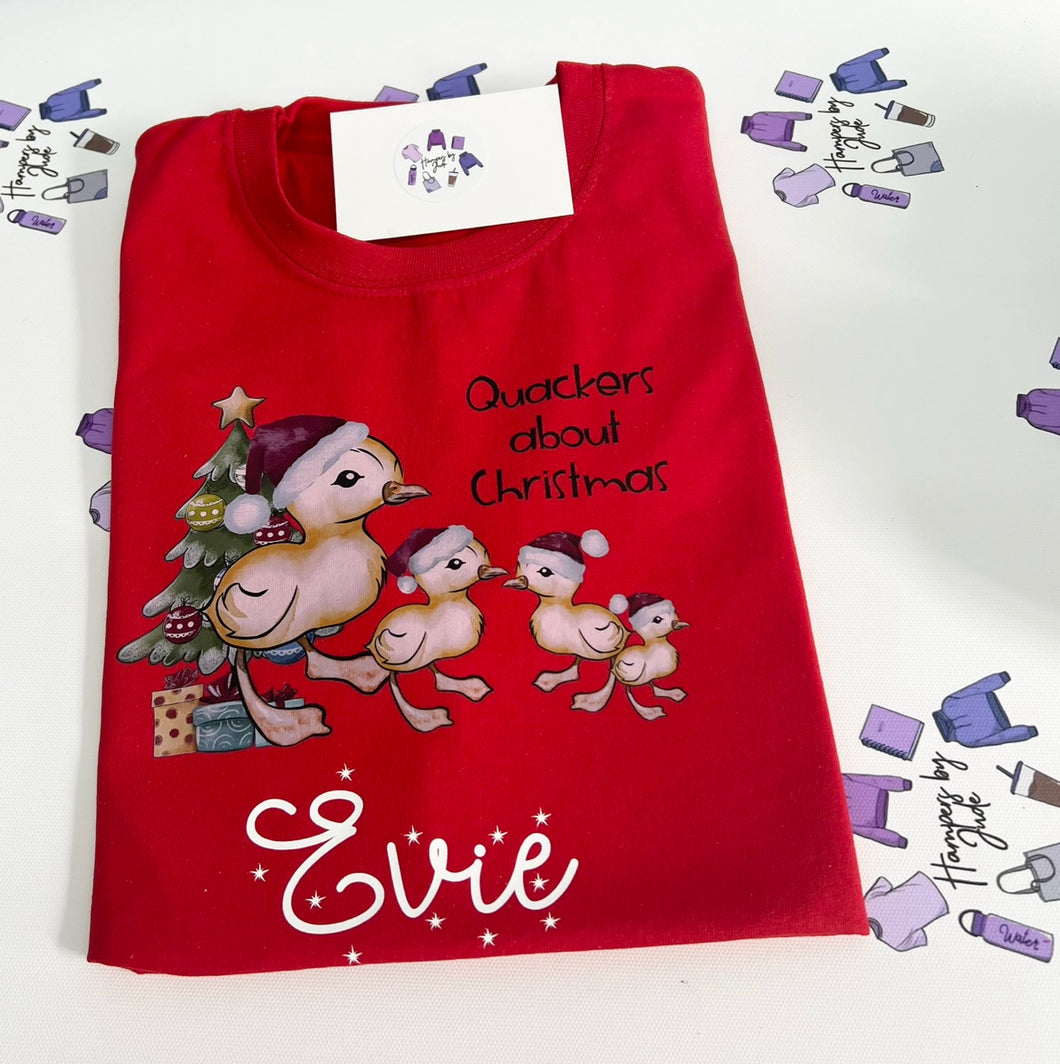 Quackers about Christmas tshirt