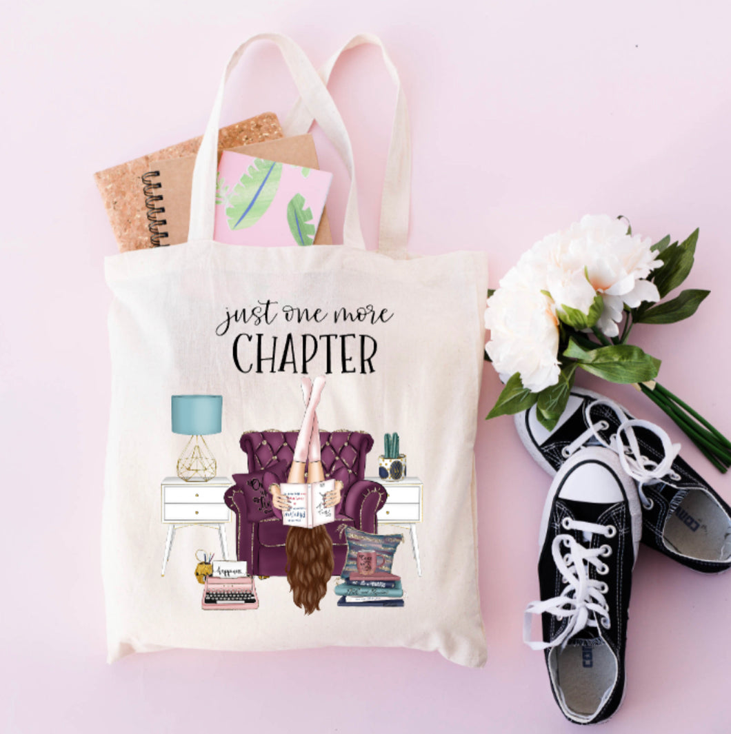 Just one more chapter tote