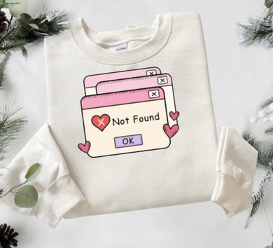 Love not found sweater