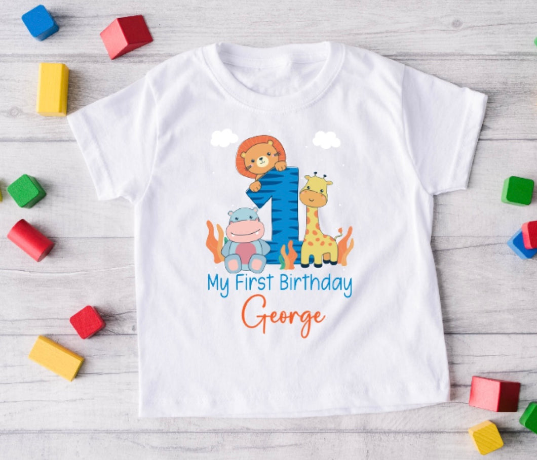 My first birthday tshirt