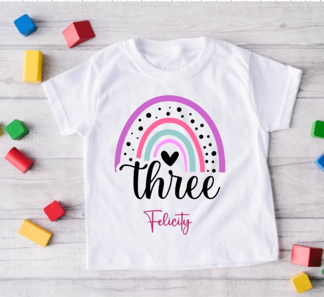 3rd birthday tshirt