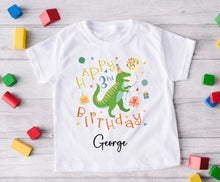 Load image into Gallery viewer, 3rd birthday tshirt