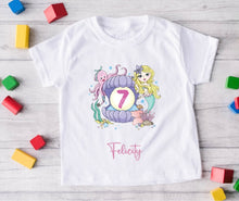 Load image into Gallery viewer, 7th birthday tshirt