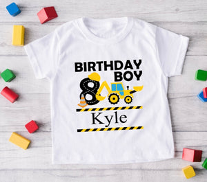 8th birthday tshirt