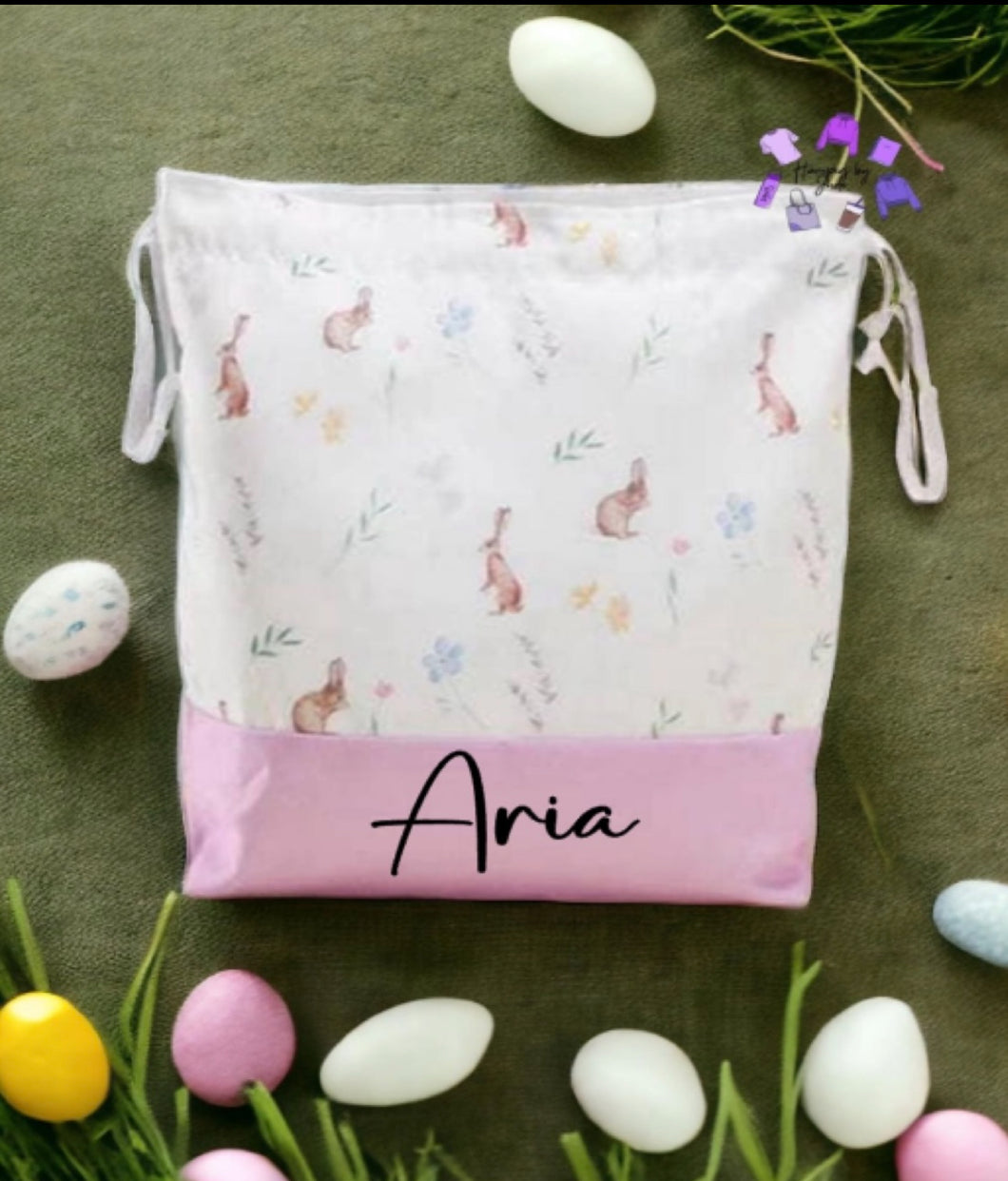 Easter drawstring bags