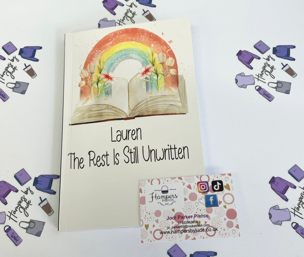 Rainbow rest is still unwritten bound notebook