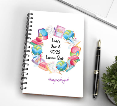 School leavers 2023 notebook