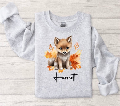 Autumn fox sweater