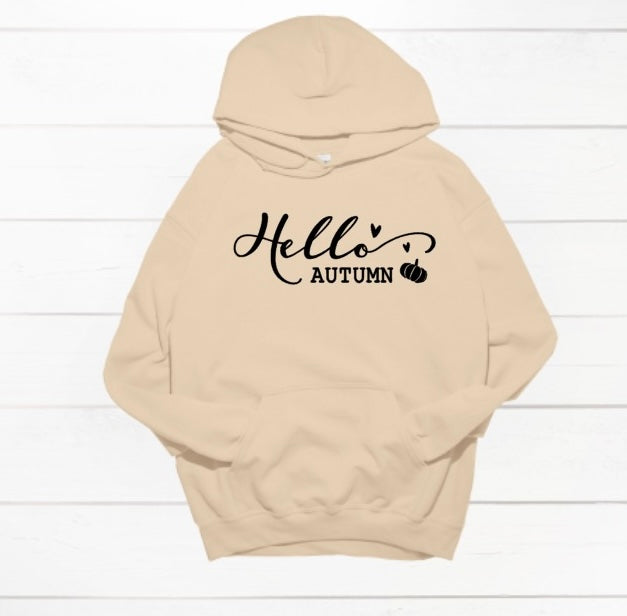 Hello autumn hoodie