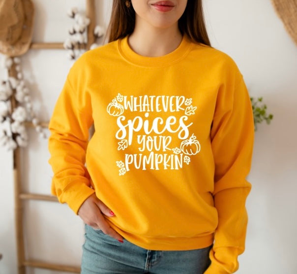 Whatever spices your pumpkin sweater